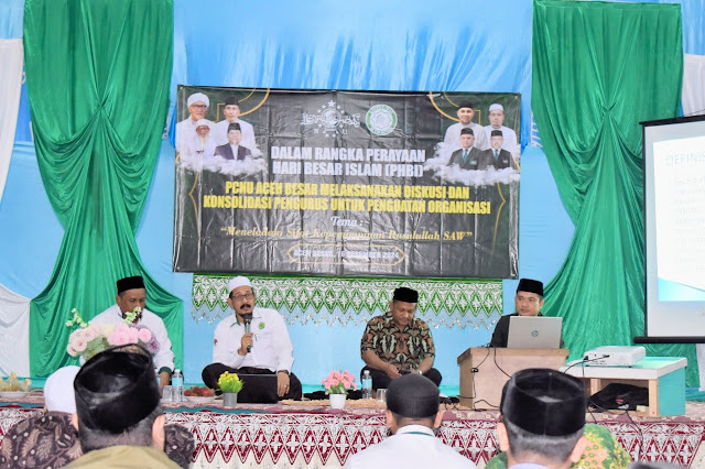 PCNU Aceh Besar Gelar Diskusi dan Konsolidasi Pengurus, Perkuat Paham Ahlussunnah Waljama’ah